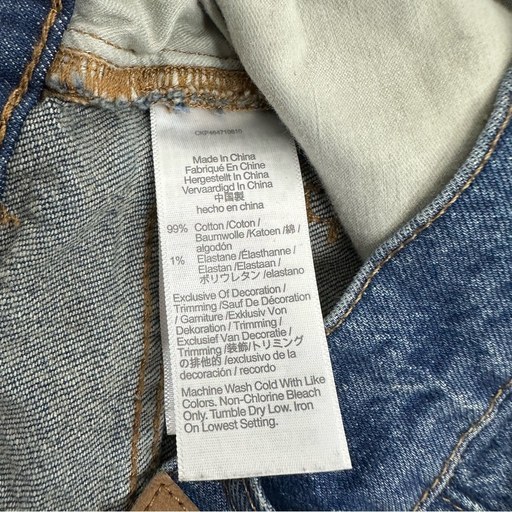 Madewell Women’s size 26 The Perfect Vintage Haight Wash High Waist Mom Jeans - Picture 12 of 13